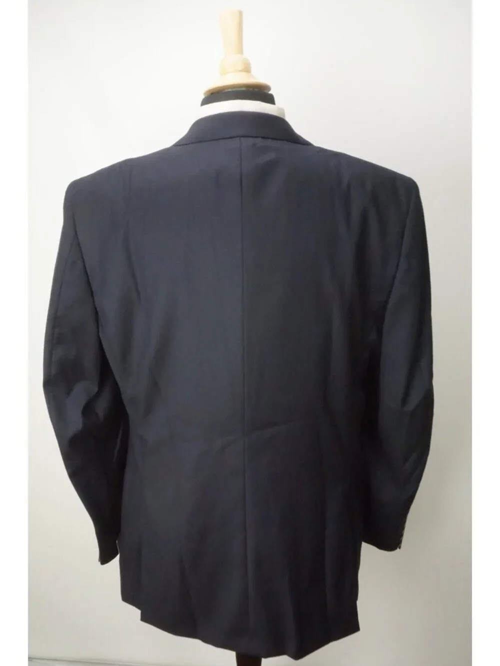 Raffaele Caruso S100s Wool Navy Blue 2Pc Suit Jacket Pant 44R BRAND NEW